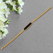 Golden Bracelet Rakhi Gift Bracelet (1 Pc) thumbnail 1