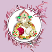 Ganesh Design Decorative Kumkum Box - (1 Pc) thumbnail 5