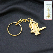 Shivling Golden Metal Keychain (1 Pc) thumbnail 6