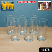 Apex Vista Unbreakable Pitcher Glass Set  350 Ml (Approx)  6-piece thumbnail 6