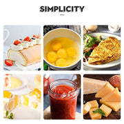 2930 Manual Whisk Mixer Silicone Whisk Cream Whisk Flour Mixer Rotary Egg Mixer Kitchen Baking Tool. thumbnail 4