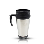 Stainless Steel Vacuum Glass Insulated Glass Coffee Cups (With Lid  Handle  1 Pc) thumbnail 2