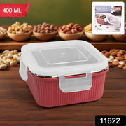 Apex Victor Square Food Storage Container (400 Ml  1 Pc) thumbnail 6