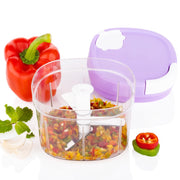 2673 Handy Chopper And Slicer Used Widely For Chopping And Slicing Of Fruits Vegetables Cheese Etc. Including All Kitchen Purposes thumbnail 3