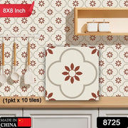 Peel And Stick Floor Tiles Kitchen  Bathroom Backsplash Sticker Detachable Waterproof Diy Tile Stickers For Wall Decoration Tiles Home Decoration (8x8 Inch  10 Pcs Set) thumbnail 7