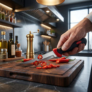 Stainless Steel Kitchen Utility Knife With Ergonomic Grip Handle (1 Pc) thumbnail 2
