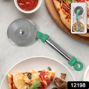 Kitchen Stainless Steel Wheel Pizza Cutter (1 Pc) thumbnail 7