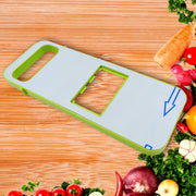 5842 Slicer For Kitchen 5 In 1 Foldable Vegetable Slicer Blade Potato Cutter Veggie Slicer Onion Slicer Julienne Grater With Protective Guards Stainless Steel Blade thumbnail 3