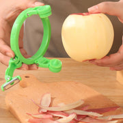 Adjustable Apple Peeler Cutter With Holder Ring thumbnail 3