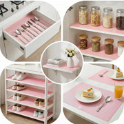 Transparent Plastic Fridge Mat 45 X 29 Cm (4 Pc) thumbnail 2
