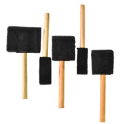 Multipurpose Sponge Brushes For Painting With Wooden Handles (5 Pcs Set) thumbnail 3