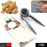 1782 Walnut Cracker Luxury Die Cast Stainless Alloy Nut Cutter Walnut Clamp Plier Portable Smart Walnut Akhrot Pincers Bottle Opener For Pecans Almonds Brazil Nuts thumbnail 7