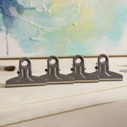 Heavy Duty Metal Paper Clamp Clips (4 Pc) thumbnail 2