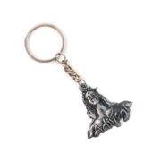 Adiyogi Shiva Face Metal Keychain (1 Pc) thumbnail 1