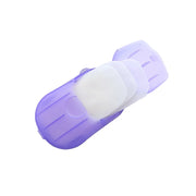 Portable Easy Carry Travel Paper Soap Sheet With Mini Box (20 Sheets In A Pack Approx  Mix Color) thumbnail 3