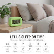 Digital Alarm Clock With Clear Display (1 Pc) thumbnail 2