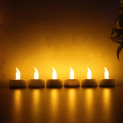Led Flameless Tealight Candles Lights (6 Pc) thumbnail 3