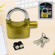 Security Alarm Metallic Lock System With 3 Keys (1 Set  Mix Color) thumbnail 5
