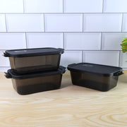 Rectangular Food Storage Containers - (3 Pc  Set) thumbnail 4
