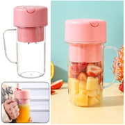 Portable Crusher Juicer With Handle  Straw Usb Rechargeable 6 Blades (420 Ml) thumbnail 2
