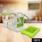 10013 French Fry Cutter Great With Vegetables Potato Fries Cutter Professional Vegetable Cutter Stainless Steel Cutter Potato Onions Carrots Cucumbers Fruits Potato Cutter (1 Pc) thumbnail 7