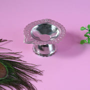 Stainless Steel Traditional Puja Diya Stand  (1 Pc) thumbnail 2