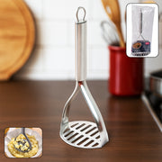 Supermom Stainless Steel Potato Masher With Stylish Handle (1 Pc) thumbnail 3