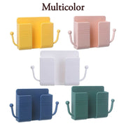 6201 1 Pc Wallmount Mobile Stand With Hook Design Used In All Kinds Of Places Including Household And Many More As A Hanging Support For Cloths And Stuffs Purposes. thumbnail 6