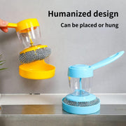 Handheld Soap Dispenser With Scrub (1 Set) thumbnail 5