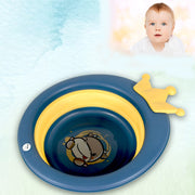 17514 Cartoon Shape Wash Basin Space Saving Multi Function Foldable Baby Wash Basin Easy Clean Lightweight Thicken For Washing Face For Home (33x31 Cm  1 Pc) thumbnail 2