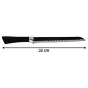 Premium 32 Cm Serrated Bread Knife With Ergonomic Handle thumbnail 2
