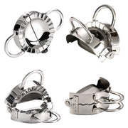2219 Stainless Steel Dumpling Maker Dough Cutter Pie Mold Tool. thumbnail 2