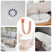 Flexible Sink  Drain Cleaning Stick  50 Cm Long (Pack Of 3) thumbnail 2