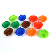 Silicone Diya For Diwali Attractive Design Colourful Diya Combo (12 Pcs Set) thumbnail 4