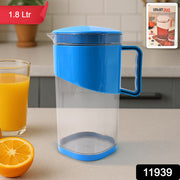 Urban Jug 1.8 Litre  Bpa-free Plastic Water  Juice Jug With Lid And Handle thumbnail 6