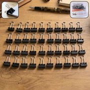 Heavy-duty Black Binder Clips Set (19 Mm 40 Pc) thumbnail 1