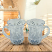 4727 Flashing Cup Led Water Sensor Light Up Cup With Handle For Home Kitchen Fun Luminous Water Cup Party  Birthday  Nightclub  Christmas  Disco Entertainment Cup (2 Pcs Set) thumbnail 1