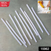 Transparent Hot Melt Glue Sticks (10 Pc Set) thumbnail 6