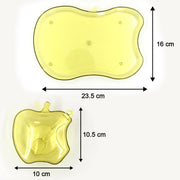 2752 Apple Shape Tray Bowl Used For Serving Snacks And Various Food Stuffs. thumbnail 3