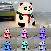 Panda 7-color Led Silicone Touch Lamp (1 Pc) thumbnail 3