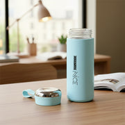 Leak Proof Glass Water Bottle (1 Pc) thumbnail 2