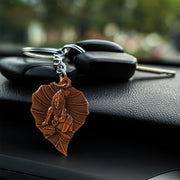 Premium Antique-finish Metal Keychain (1 Pc) thumbnail 5