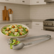 Stainless Steel Multipurpose Serving Tong  2-in-1 Pasta  Salad Tong (1 Pc) thumbnail 5