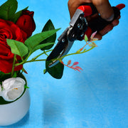 9082 21cm Red Garden Shears Sharp Cutter Pruners Scissor Pruner. thumbnail 2