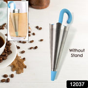 Reusable Cute Umbrella Tea Strainer Without Tray  Stand (1 Pc  Mix Color) thumbnail 7