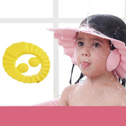 0378b Adjustable Safe Soft Bathing Baby Shower Hair Wash Cap For Children Baby Bath Cap Shower Protection For Eyes And Ear thumbnail 6