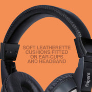 Wired Headset With Adjustable Headband  Noise-isolating Mic Set thumbnail 3