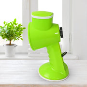 8247 6 In 1 Multi Functional Vegetable Cutter  Slicer Hand Machine Cutting Slice Cut Thick Cut Silk All In One Vegetable Chopper Cutter  Slicing Cutter Barrel - Vegetable Grater With 6 Removable Blades thumbnail 2