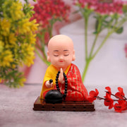 Solar Powered Sitting  Buddha Statue  Moving Head And Hand (1 Pc  Medium) thumbnail 4