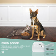 2-in-1 Pet Food Scoop With Bag Clip thumbnail 3